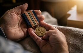 102-летняя ветеран ВОВ Валентина Щербакова прош...